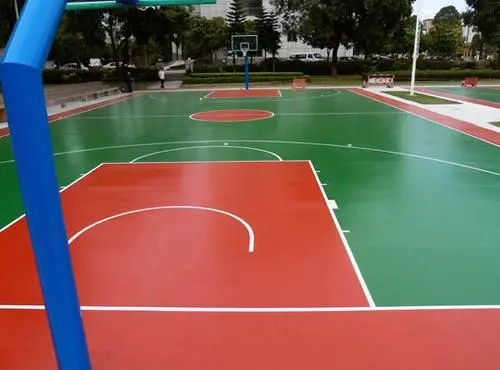 文昌球场地面翻新,裂缝修重要性